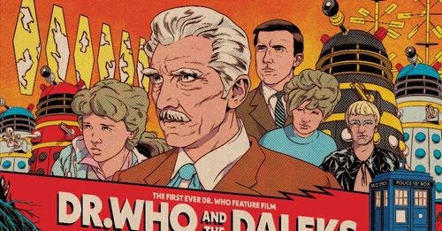 Poster for Doctor Who and The Daleks